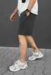 Трикотажні шорти Staff cor dark gray XL - изображение 4