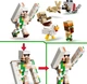 Конструктор LEGO Minecraft Курячий Жокей: атака в пустелі 428 деталей (21592) - зображення 6