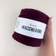 Пряжа трикотажна YARNART Maccheroni плоска для макраме Марсала - зображення 1