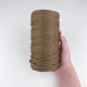 Шнур ПЕФ Nobrand в'язаний 5мм поліефірний 100м коричневий ротанг №10036 - изображение 1