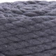 Шнур кручений rope macrame 9 mm 55м 1000г темно-сірий №758 - изображение 4