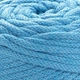 Шнур плетений YarnArt macrame cord 3 мм для макраме яскраво-блакитний №763 - изображение 3