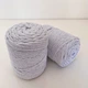 Шнур плетений YarnArt macrame cord 5 мм с сердечником для макраме світло-сірий №756 - изображение 2
