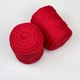Шнур плетений YarnArt macrame cord 5 мм с сердечником для макраме червоний №773 - изображение 2