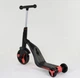 Самокат 3в1 JT 28288 (1) Best Scooter, самокат-велобіг-велосипед, ЧЕРВОНИЙ, 8 мелодій, колеса PU, переднє колесо d = 20см, задні d = 11см - зображення 4