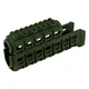 Цівка DLG Tactical DLG-136 для АК-47/74 з планкою Picatinny + слоти M-LOK полімер олива - зображення 1