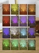 Проектор ночник Северное сияние RGB LED 16 цветов куб эффект волн и неба пульт USB - изображение 8