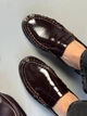 Лофери VZUTIK 38 Бордовий 9403/38 - зображення 6