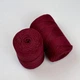 Шнур плетений YarnArt macrame cotton 2мм бордо (№781) - изображение 4