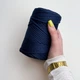 Шнур плетенийYarnArt macrame cord темно-синій 3 мм для макраме (№784) - зображення 3