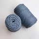 Шнур плетений YarnArt macrame cord джинс 3 мм для макраме (№761) - изображение 2