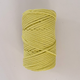 Шнур плетений YarnArt macrame cord світло-жовтий 3 мм для макраме (№754) - изображение 4