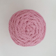 Шнур кручений для макраме YarnArt macrame rope 5мм рожевий 500г (№762) - изображение 5
