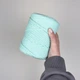 Шнур плетений YarnArt macrame cord 5 мм с сердечником для макраме бірюза (№775) - изображение 4