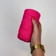Шнур кручений YarnArt macrame rope 3мм яскраво-рожевий 250г (№803) - изображение 5