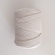 Шнур плетений YarnArt macrame cord 5 мм с сердечником для макраме натуральний (№752) - изображение 5