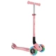 Самокат Globber Primo Foldable Lights колеса с подсветкой до 50 кг 3+ Пастельно-розовый (432-211-3) - изображение 1