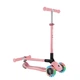Самокат Globber Primo Foldable Lights колеса с подсветкой до 50 кг 3+ Пастельно-розовый (432-211-3) - изображение 3