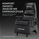 Fotel gamingowy Anda Seat X3 Gaming Sofa Black PVC (AD-W-SF03-04-B-PV) - obraz 8