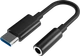 Перехідник Defender Type-C to AUX, 63011 чорний - изображение 1