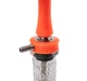 Кальян Sky Hookah Pulsar Ultra Orange оранжевый компактный из нержавейки 34см с накладкой из эпоксидной смолы - изображение 2