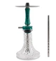 Кальян Sky Hookah Pulsar Green на уплотнителе зеленый походной из нержавеющей стали 34см с диффузором - изображение 1