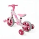 Дитячий велосипед-трансформер 4в1 Best Trike JM-1071-9, колеса EVA, металева рама, педалі, рожевий - зображення 2