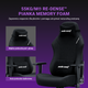 Крісло ігрове Anda Seat Luna Size L Fabric Black (AD18-44-B-F) - зображення 14