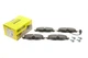 Комплект гальмівних колодок TEXTAR 2568301 Volkswagen Golf, Passat, Touran, Tiguan, T-Roc; Audi A3, Q3, TT; Skoda Octavia, Kodiaq, Karoq, Superb; Seat Leon 5Q0698151A, 5Q0698151AA, 5Q0698151AF - изображение 1