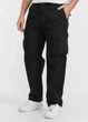 Штаны Карго Baggy с ремнем в поясе черные XL-2XL - изображение 8