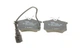Колодки гальмові Delphi LP1815 Skoda Fabia, Roomster, Yeti; Seat Ibiza, Toledo, Cordoba, Leon; Volkswagen Polo, Caddy, Golf, EOS, Bora, Scirocco; Audi A3, TT 1J0698451, 1J0698451J, 1J0698451S - зображення 4