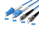 Патч-корд оптический FC UPC to FC UPC, длина 1м, одномодовый 9/125 G.657A OS2 3mm, армированная оболочка - изображение 3