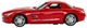 Samochód zdalnie sterowany Rastar Mercedes-Benz SLS 1:14 Czerwony 47600-8 (6930751306912) - obraz 5