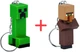 Набор фигурок-брелоков Minecraft Крипер 7.5 см + Нурм 7.5 см (553243755_553243758) - изображение 1