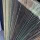 Тюль кисея с люрексом в комнату квартиру, шторы нитки для кухни гостинной Оливково-золото-бежевая (NL-208) - изображение 8