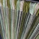 Кисея в будинок кабінет спальню, штори-нитки для балкону Зелено-салатово-кремові (NL-209) - зображення 3