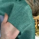 Легкие льняные шторы на люверсах ALBO бирюзовые 200×260 см, комплект 2 шт. (SH-LM1-19) - изображение 2