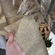 Легкие льняные шторы на люверсах ALBO кофейные 200×260 см, комплект 2 шт. (SH-LM1-20) - изображение 2