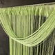 Нитяные шторы однотонные Салатовые 300x280 cm ALBO (NO-8) - изображение 1