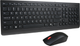 Комплект дротовий Lenovo Essential Wired Combo Keyboard and Mouse USB Black (4X31R64400) - зображення 1