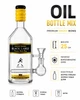 Бонг стеклянный Oil Bottle Mix Yellow трансформер 25 см - изображение 2