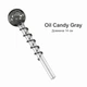 Стеклянная трубка для курения Oil Candy Gray - изображение 1
