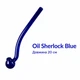 Стеклянная трубка для курения Oil Sherlock Color Blue - изображение 1