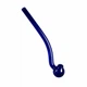 Стеклянная трубка для курения Oil Sherlock Color Blue - изображение 2