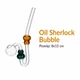 Скляна трубка для куріння Oil Sherlock Bubble - зображення 3