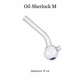 Стеклянная трубка для курения Oil Sherlock M - изображение 2