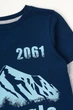 Лонгслів KRAKO 98-104(см) Синій-Сірий (80095) - зображення 4