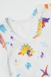 Майка KRAKO 98-104(см) Молочный-динозаврики (80092) - изображение 3