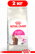Сухой корм Royal Canin Fussy Exigent для взрослых кошек привередливых к аромату корма 2кг - изображение 1