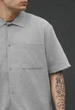 Мужской Комплект Рубашка И Шорты Стаф Светло-серый Летний Спортивный Staff En Light Gray S (391341) - изображение 4
